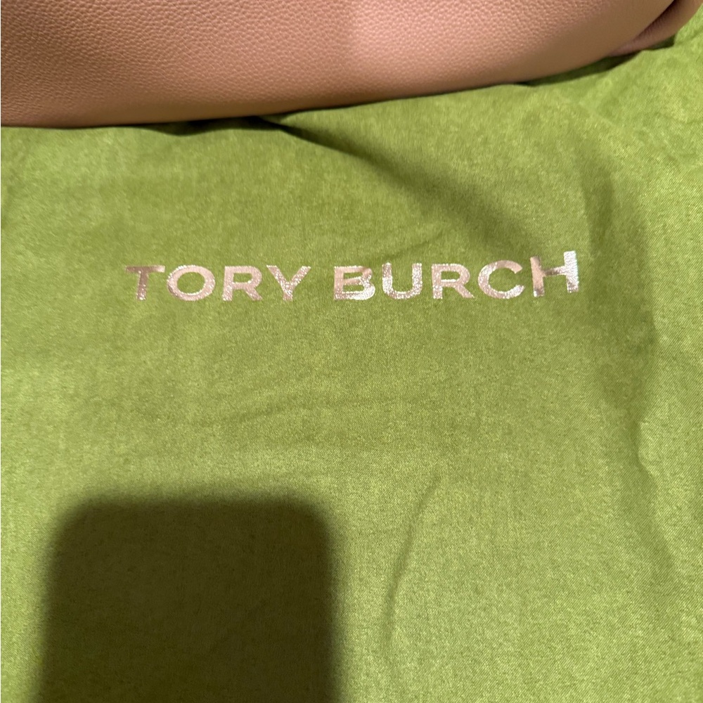 Authentic Tory Burch Romy Pebbled Tote - Picture 12 of 14
